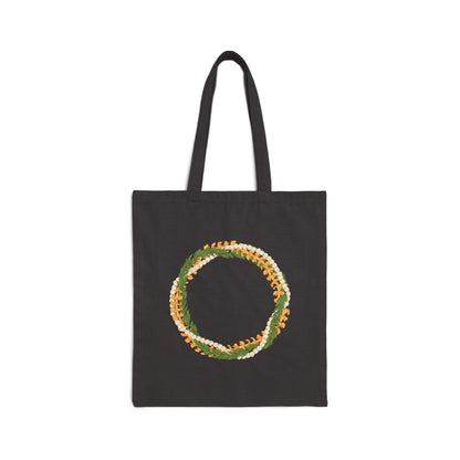 Aloha Lei Canvas Tote Bag