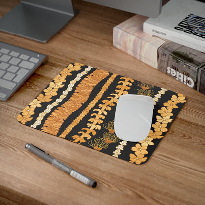 Desk Mouse Pad - Puakenikeni Black