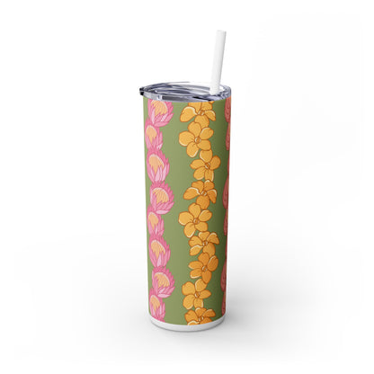 20oz Skinny Tumbler with Straw