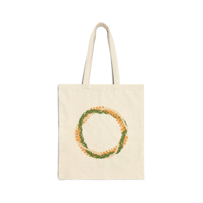 Aloha Lei Canvas Tote Bag