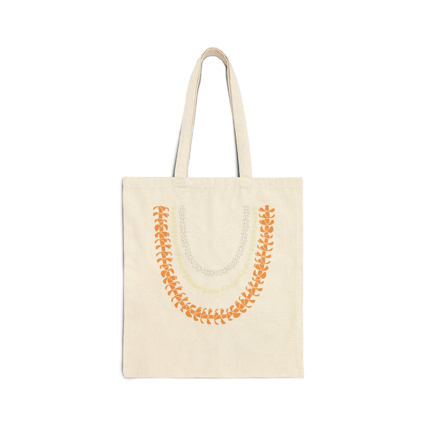 Aloha Lei Canvas Tote Bag